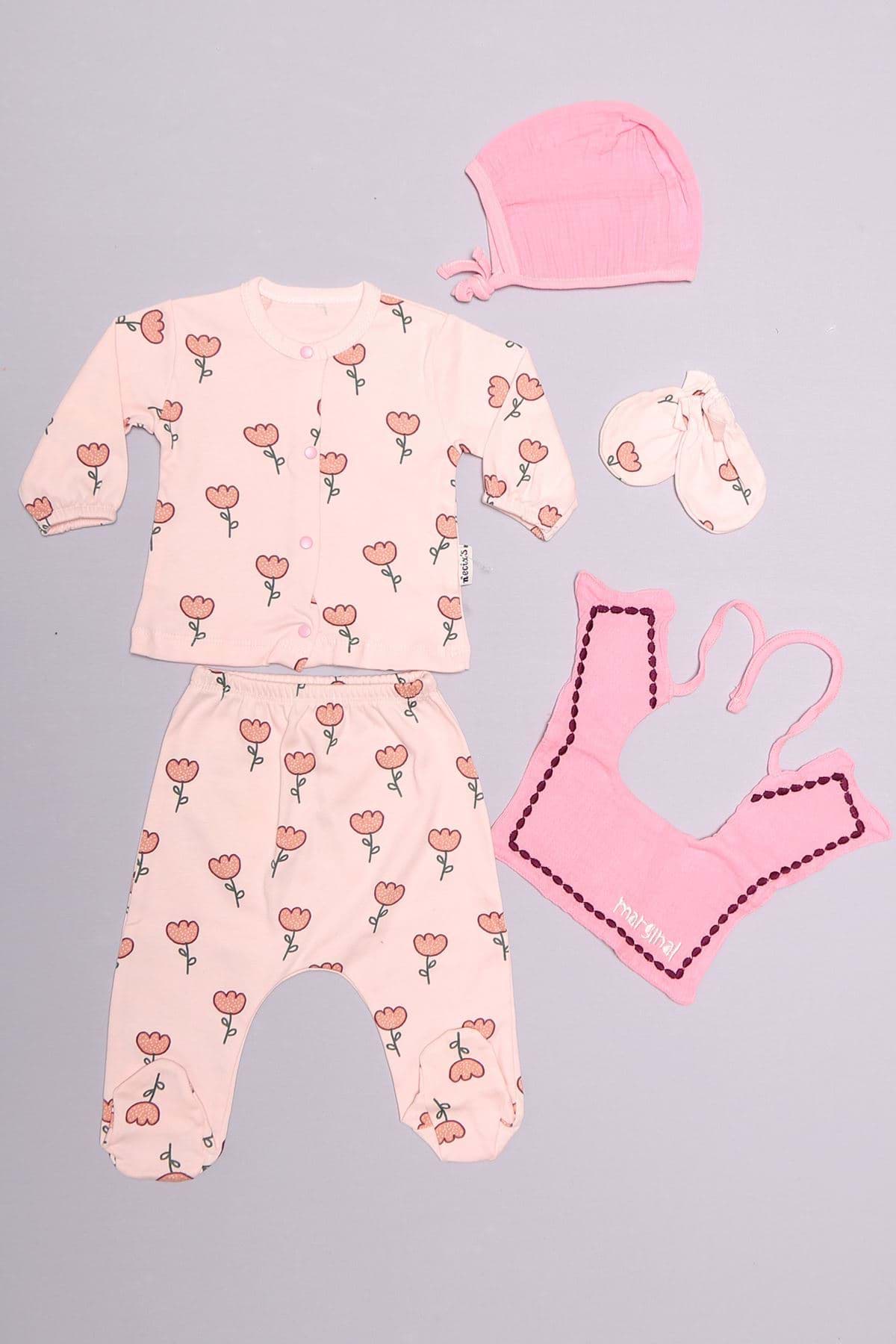 0-3 Aylık Bebek Takım Pembe - 231092.1803. resmi