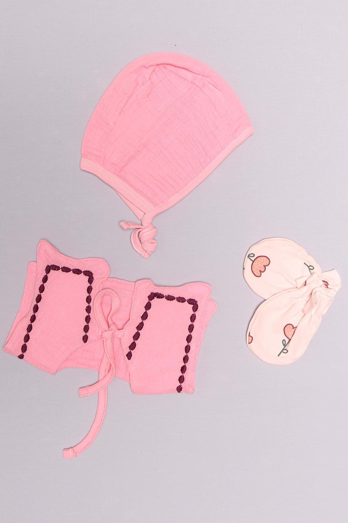 0-3 Aylık Bebek Takım Pembe - 231092.1803. resmi