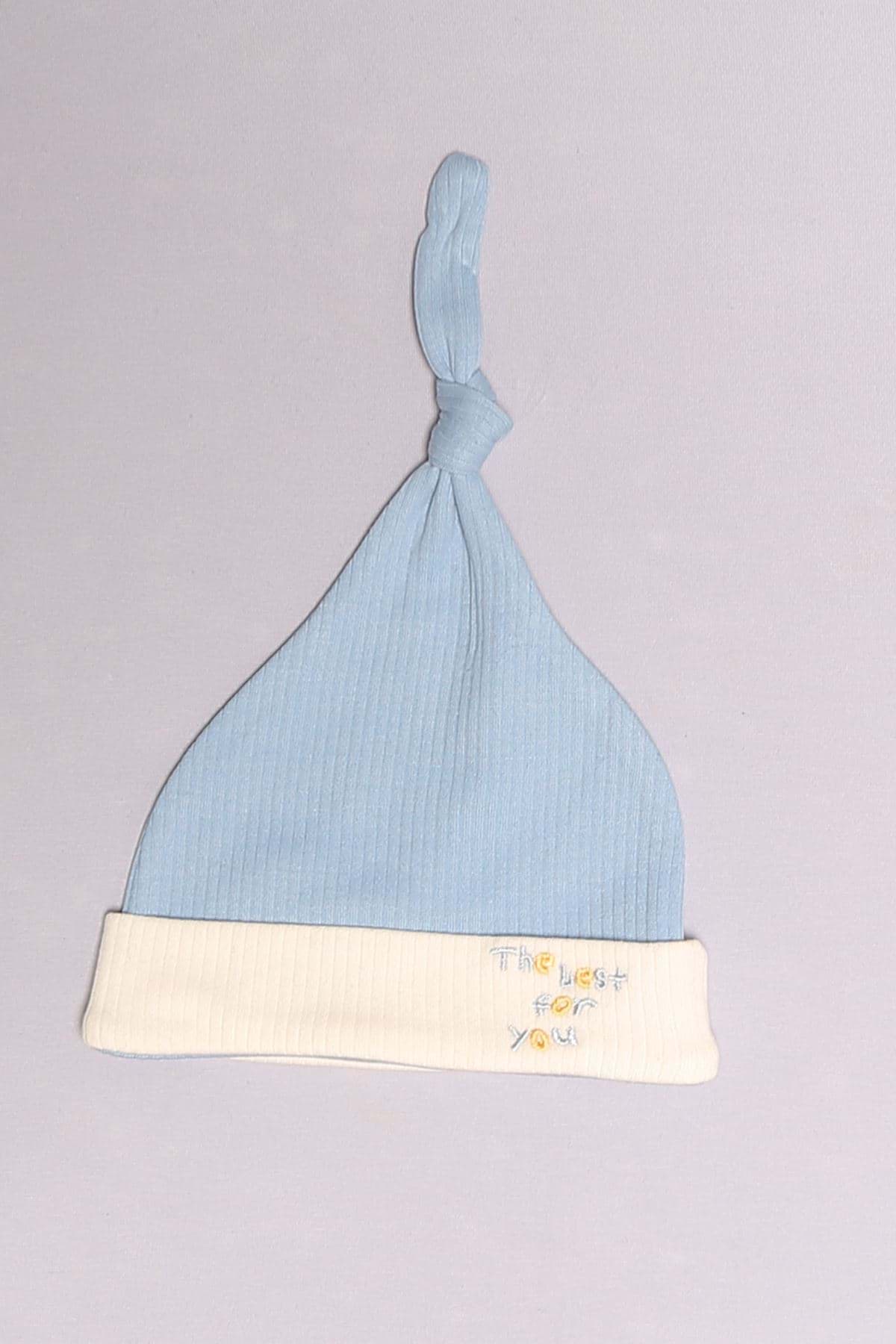 1-6 Aylık Bebek Tulum Beyazmavi - 02258.1803. resmi