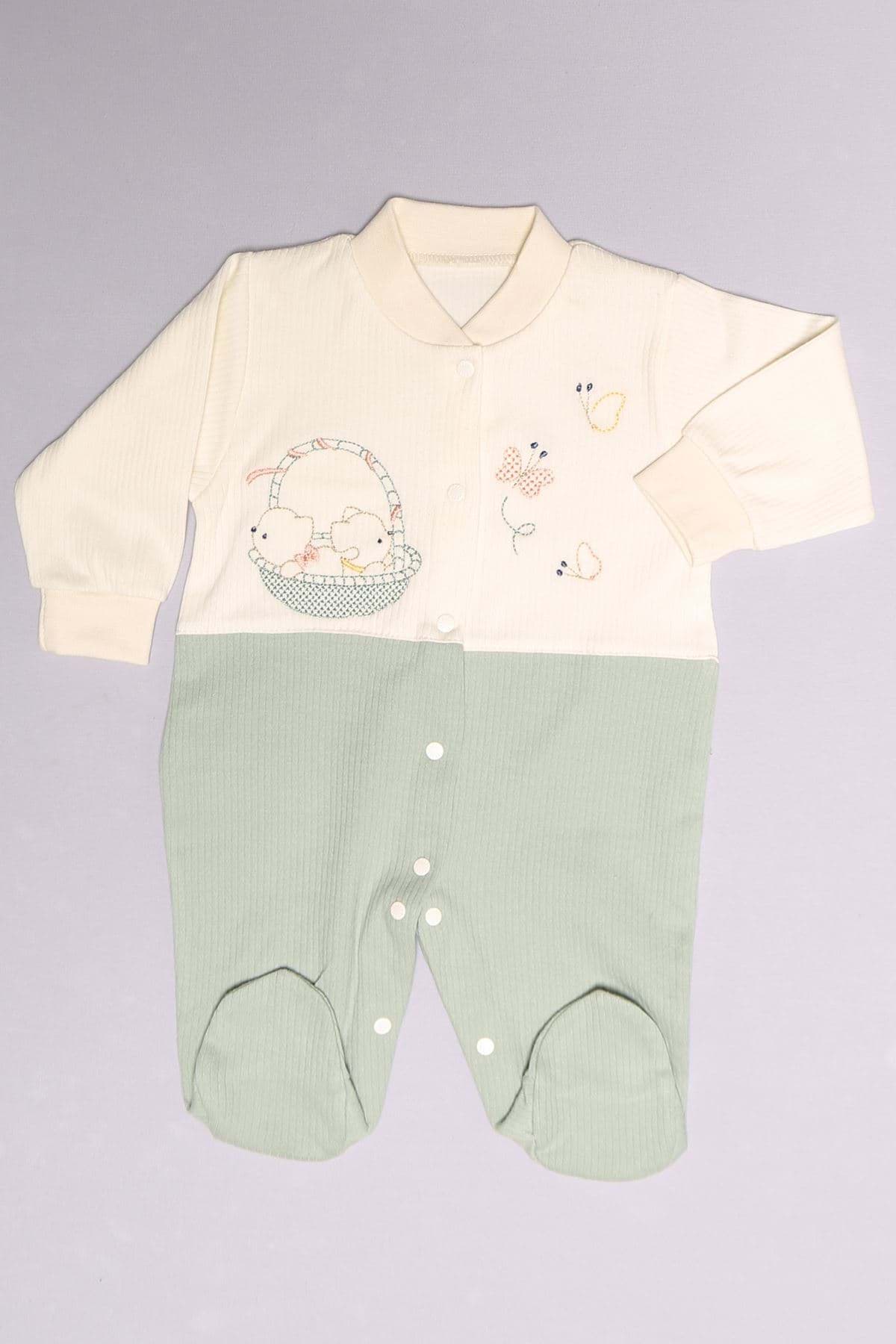 1-6 Aylık Bebek Tulum Ekrumint - 02256.1803. resmi