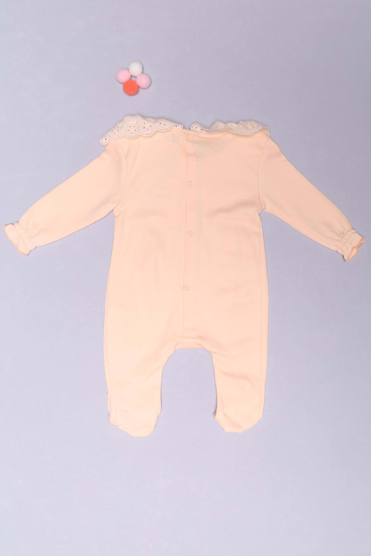 0-12 Aylık Bebek Tulum Somon - 07651.1803. resmi