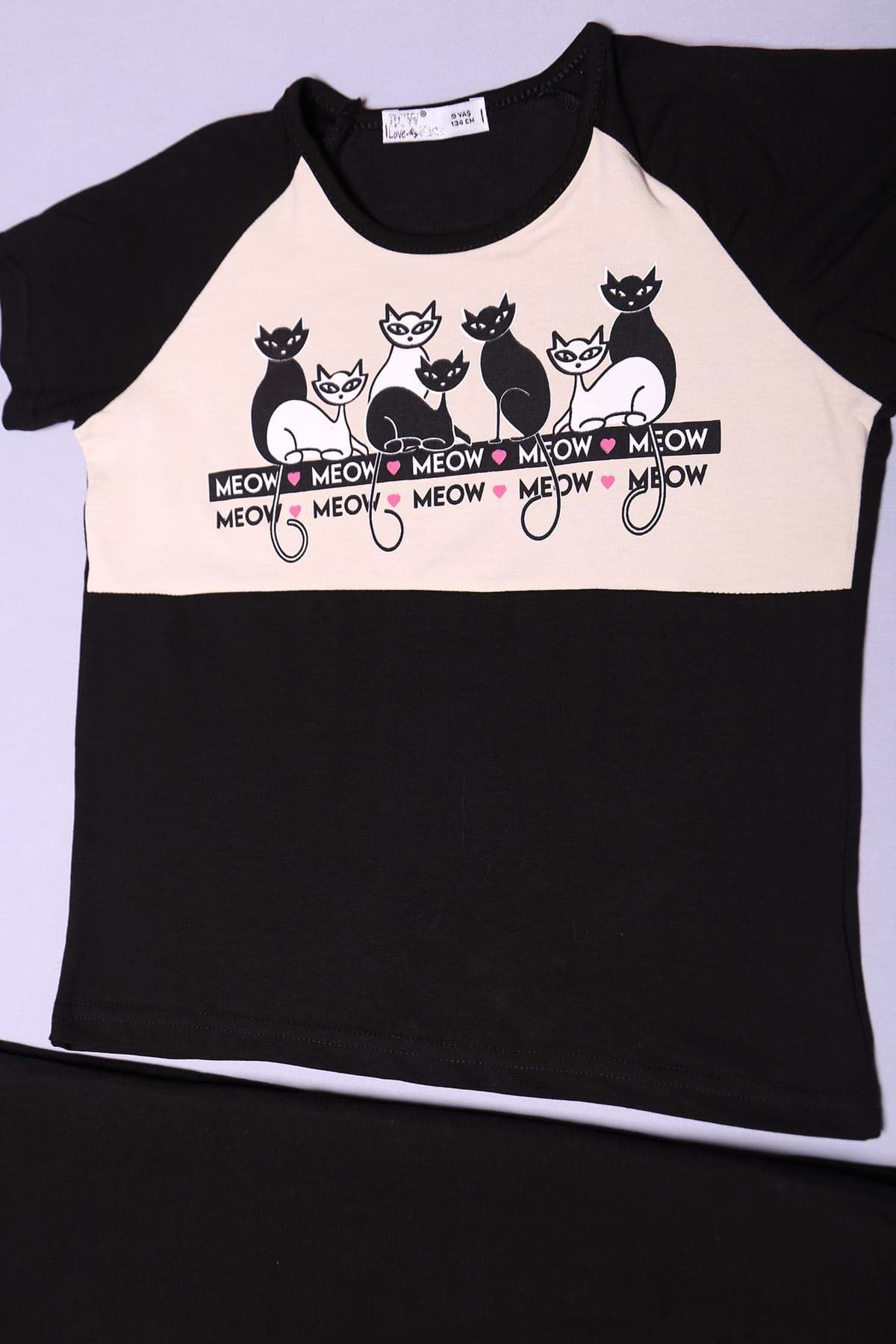 9-12 Yaş Çocuk Takım Siyah - 08056.1803. resmi