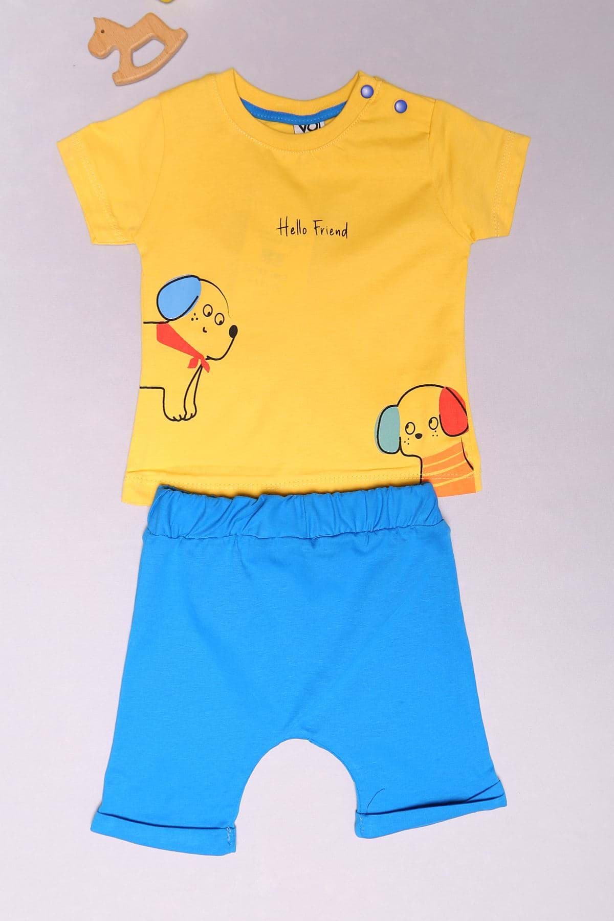 6-18 Aylık Çocuk Takım Sarı - 53743.1803. resmi
