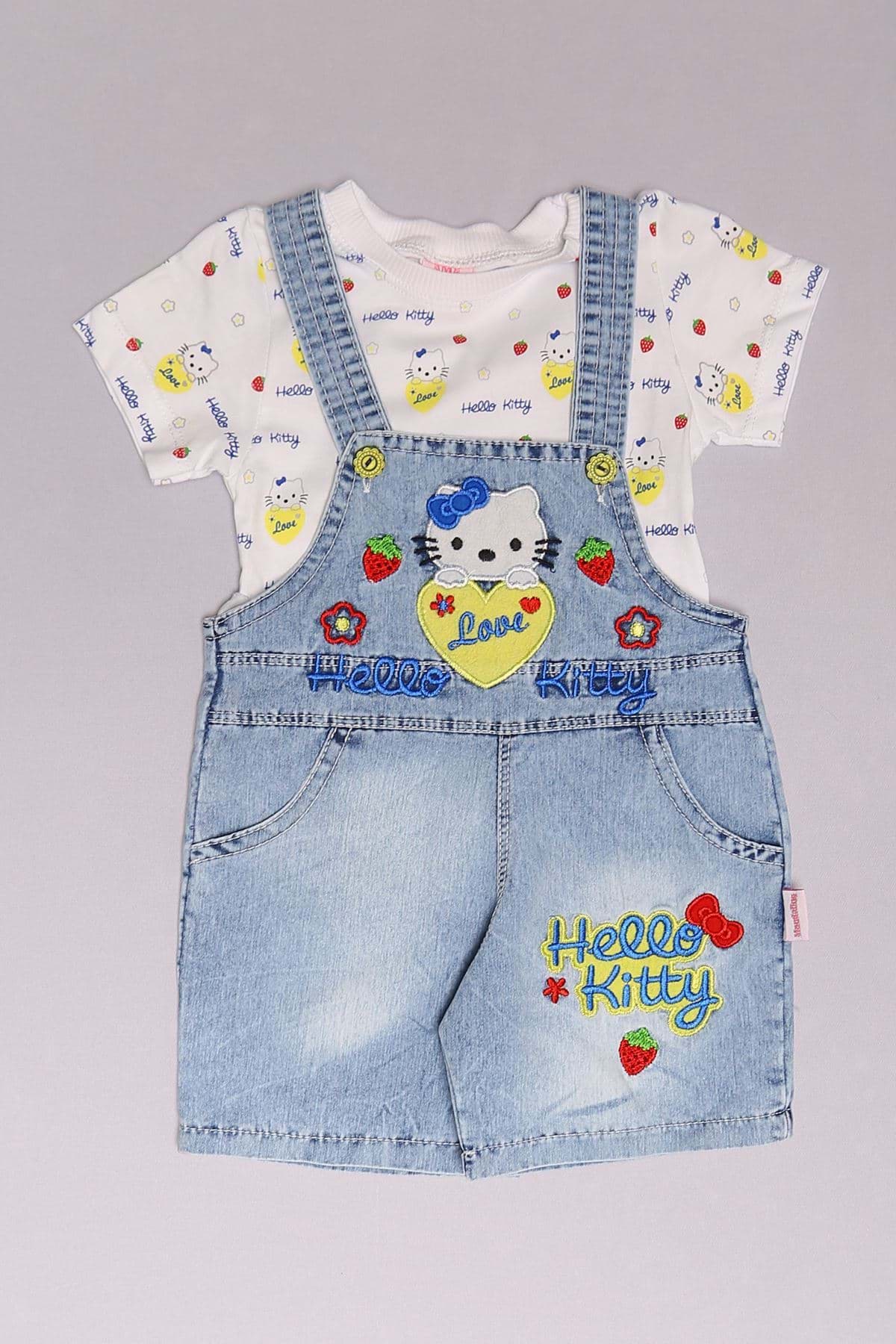 12-24 Aylık Çocuk Salopet Takım Buzmavisarı - 18226.1803. resmi