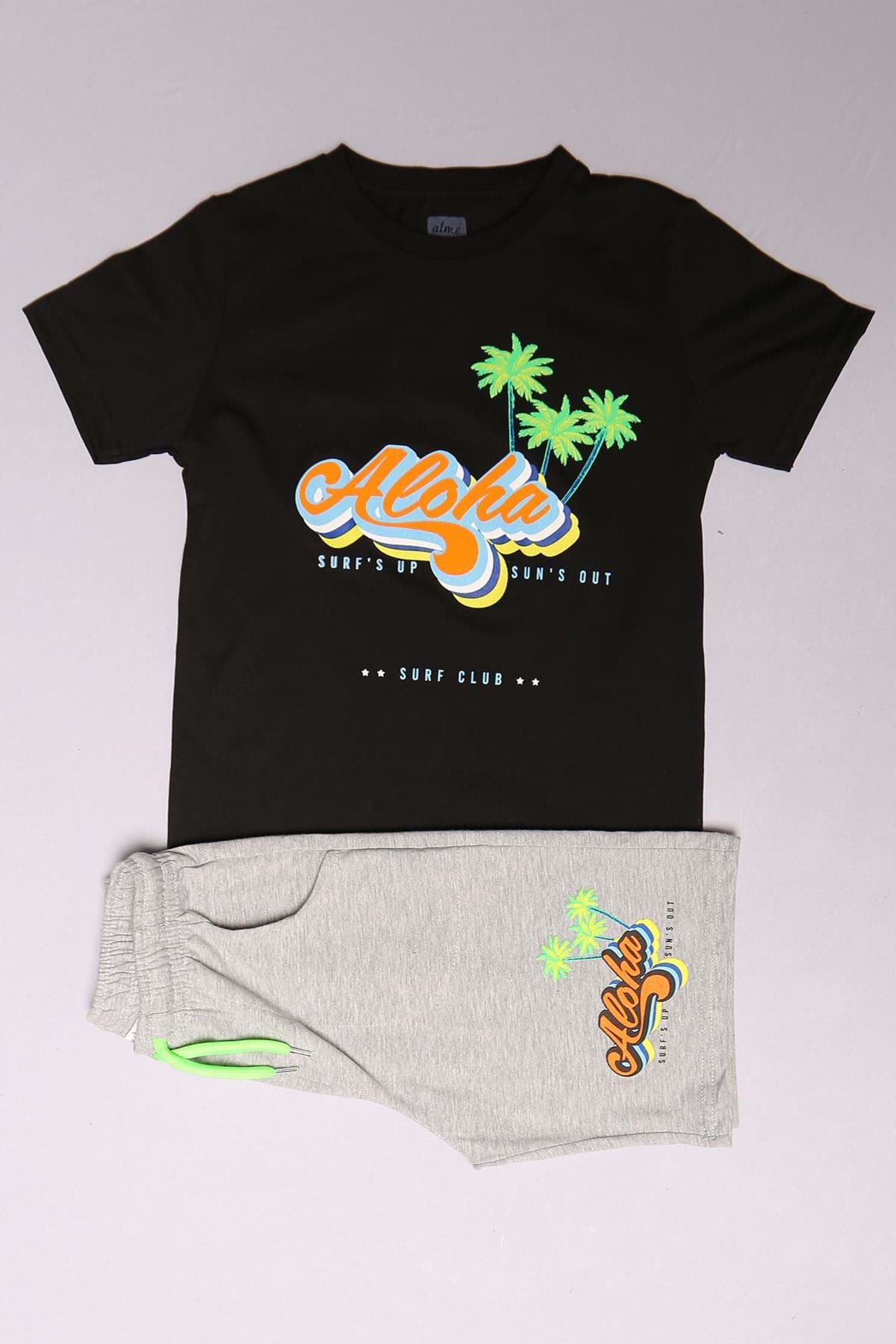 8-12 Yaş Çocuk Takım Siyah - 324260.1576. resmi