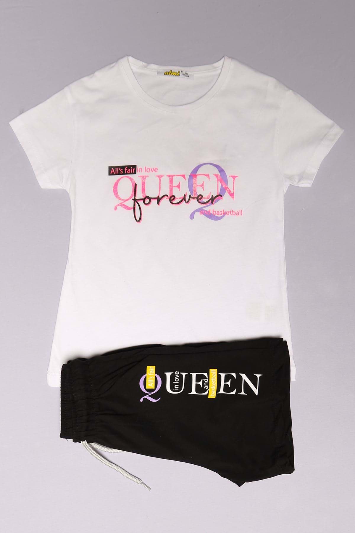 8-12 Yaş Çocuk Takım Beyaz - 723255.1576. resmi