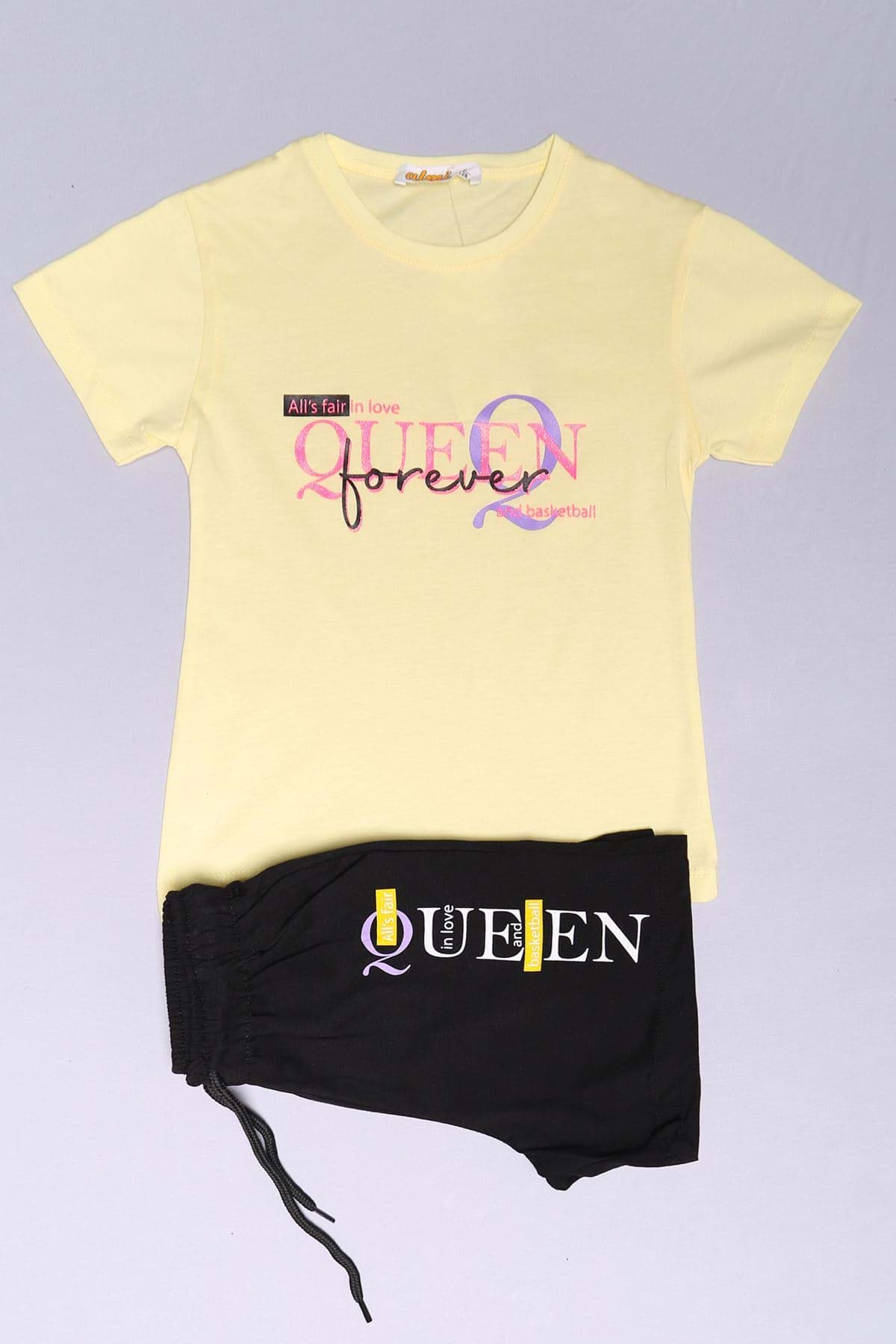 8-12 Yaş Çocuk Takım Sarı - 723255.1576. resmi