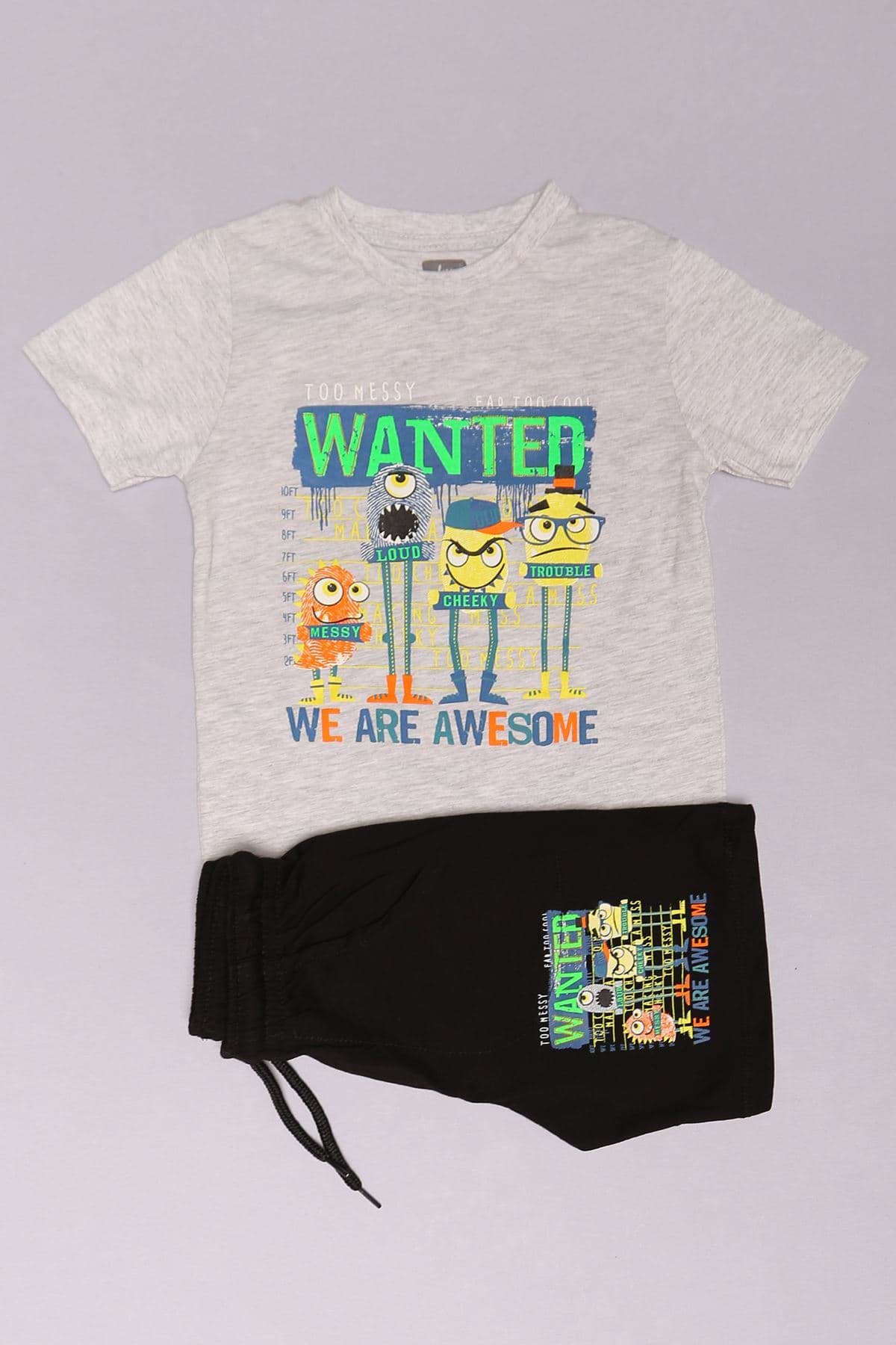 3-7 Yaş Çocuk Takım Gri - 224197.1576. resmi