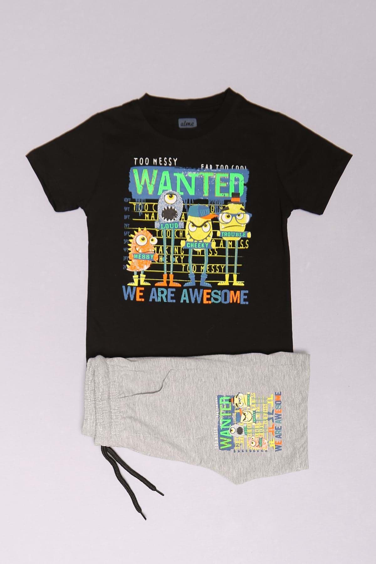 3-7 Yaş Çocuk Takım Siyah - 224197.1576. resmi