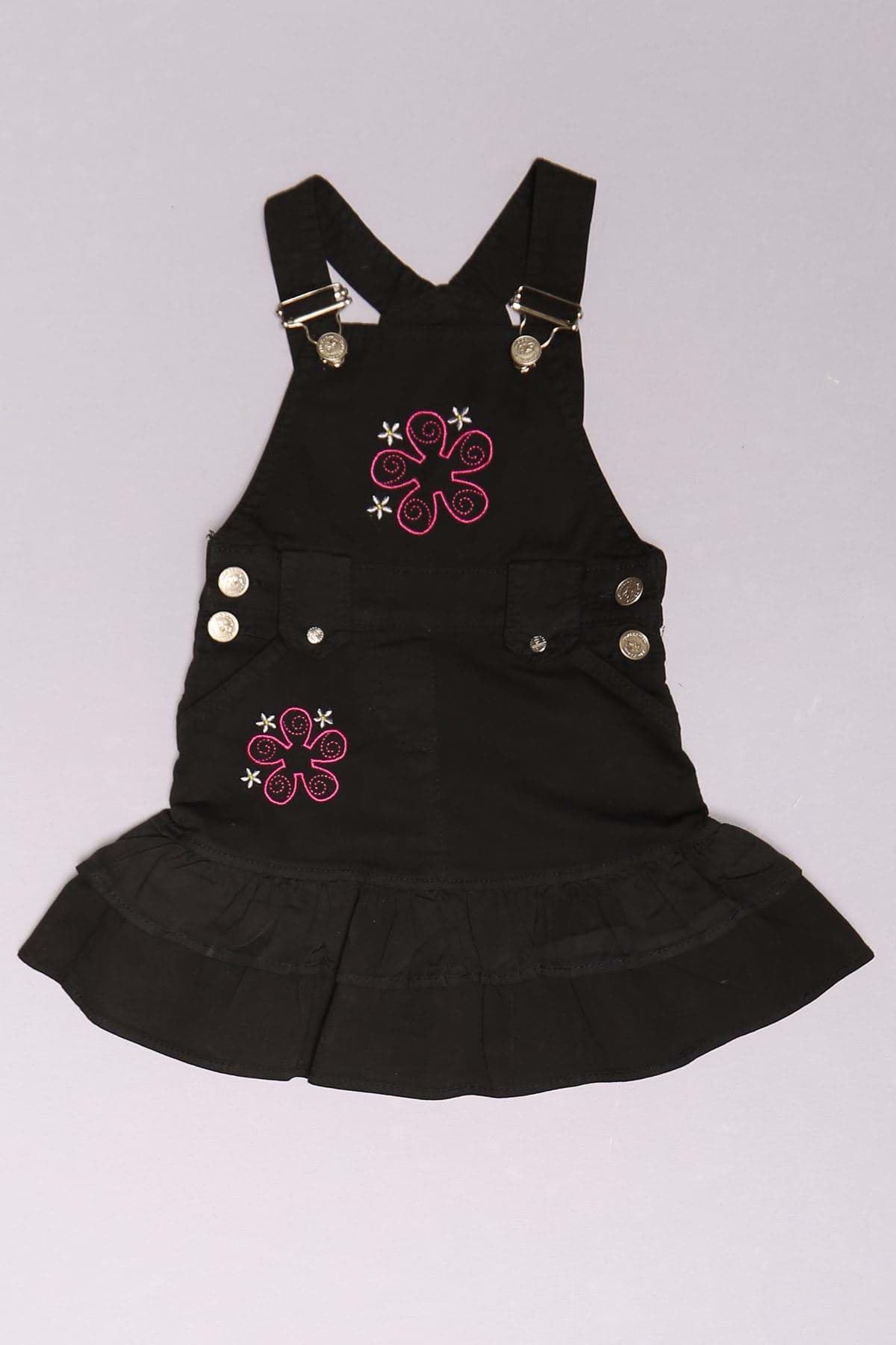 3-7 Yaş Çocuk Salopet Siyah - 624701.1576. resmi