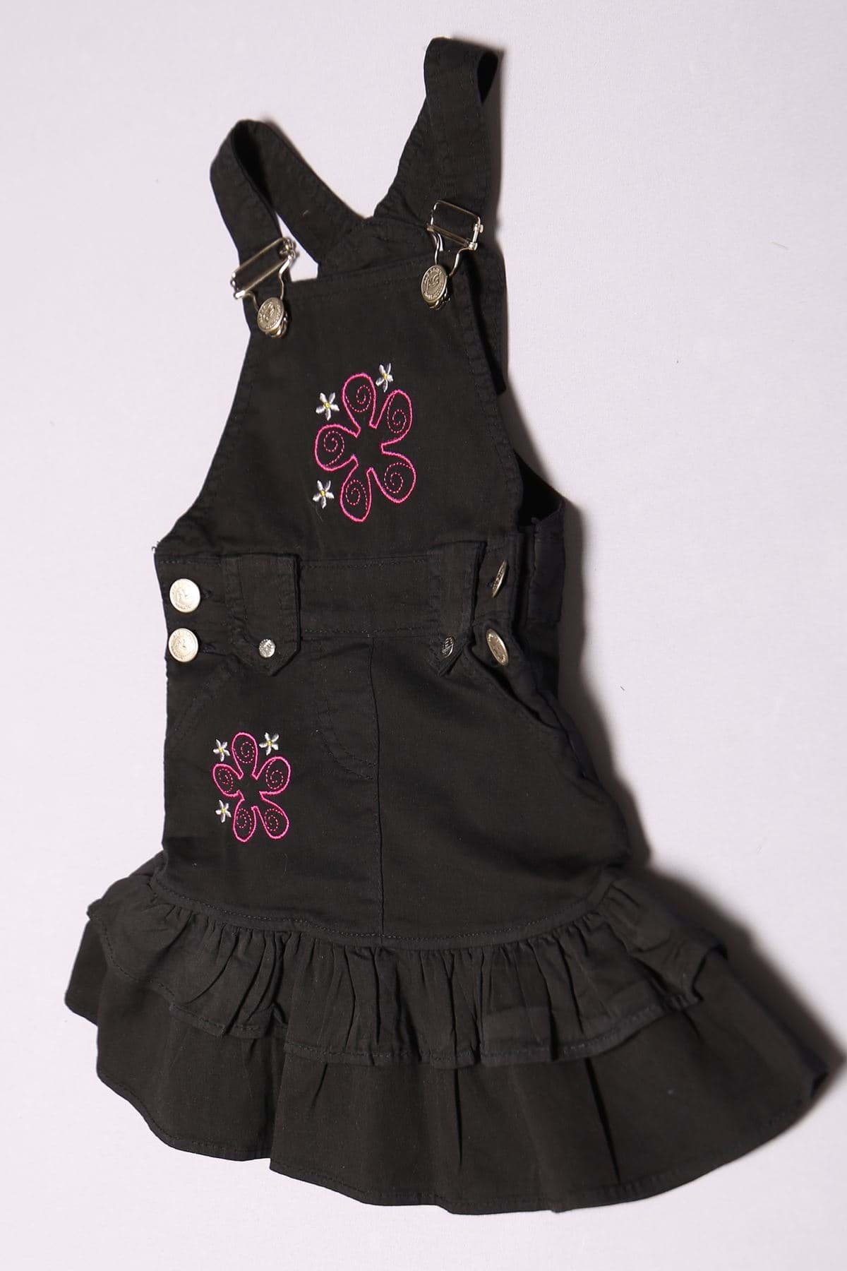 3-7 Yaş Çocuk Salopet Siyah - 624701.1576. resmi