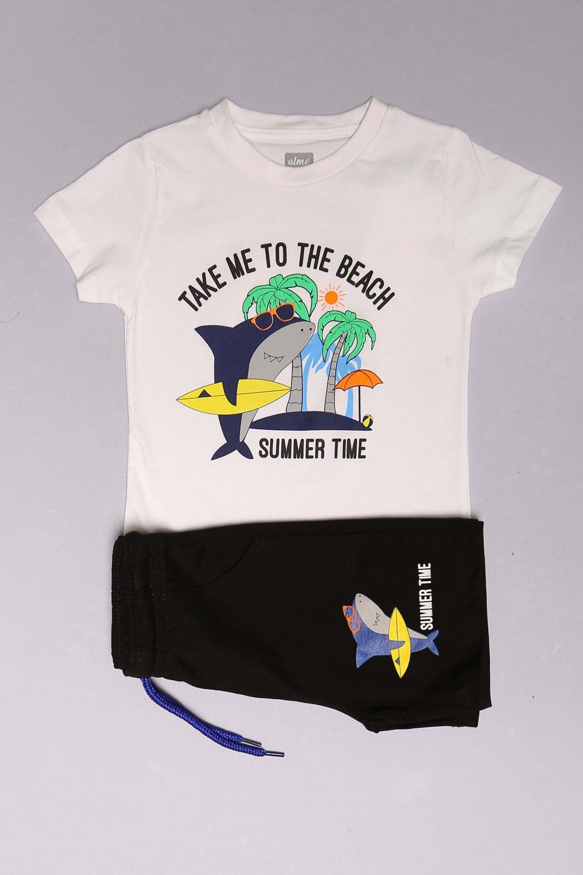 1-4 Yaş Çocuk Takım Beyaz - 124037.1576. resmi