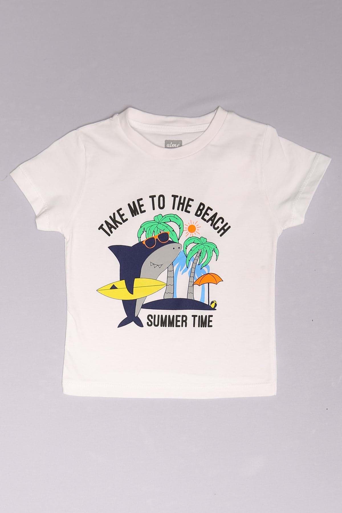 1-4 Yaş Çocuk Takım Beyaz - 124037.1576. resmi