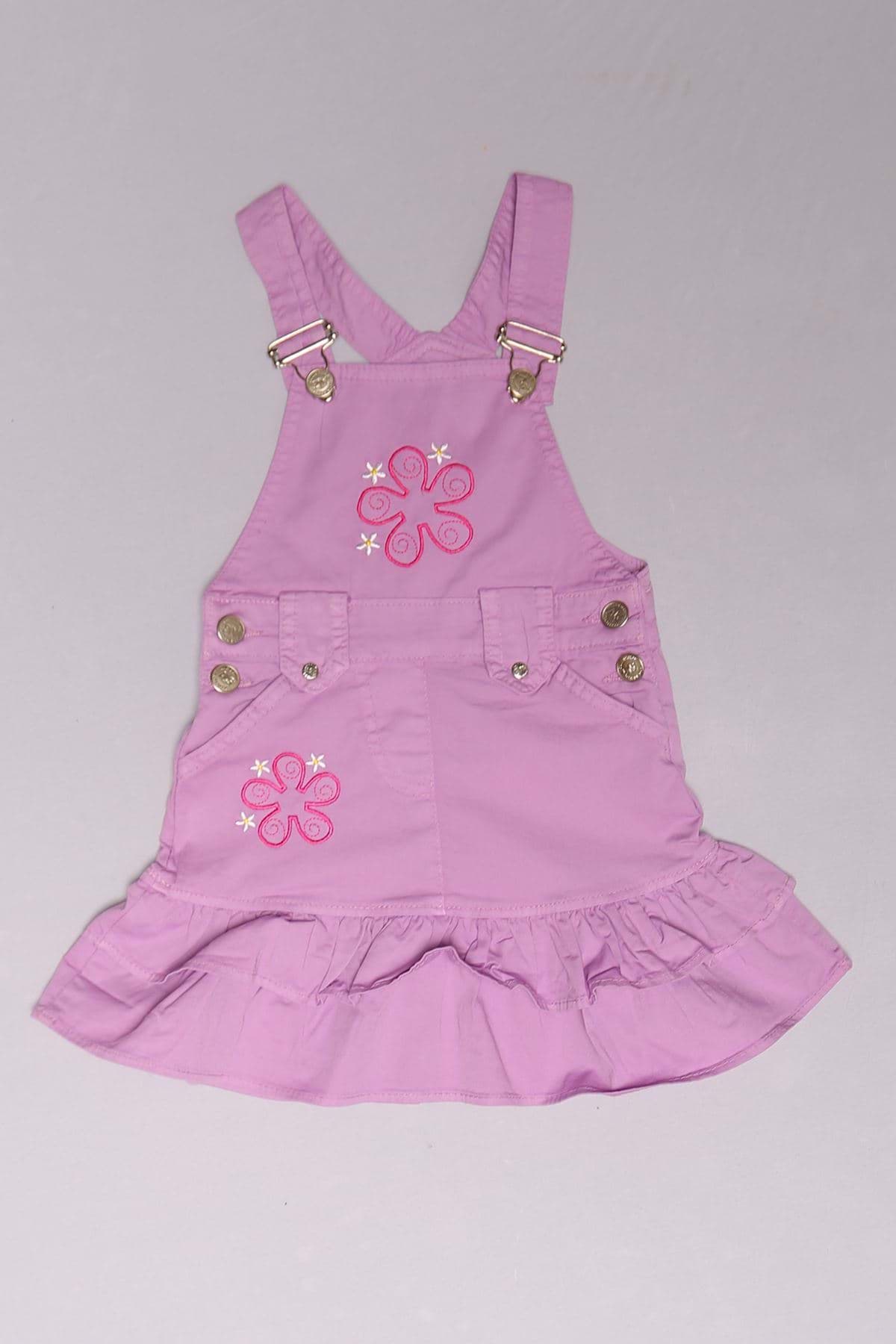 3-7 Yaş Çocuk Salopet Mor - 624701.1576. resmi