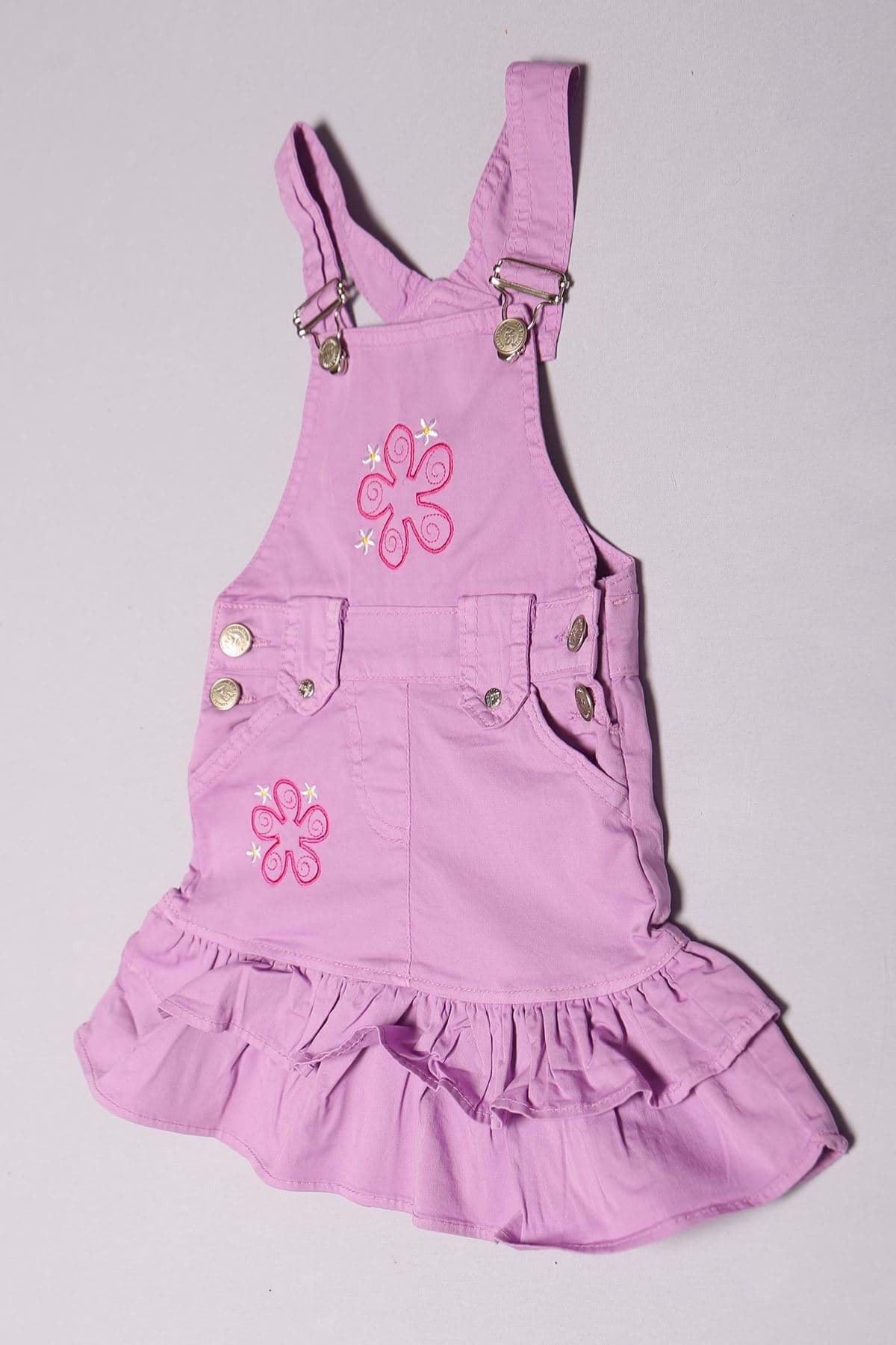 3-7 Yaş Çocuk Salopet Mor - 624701.1576. resmi