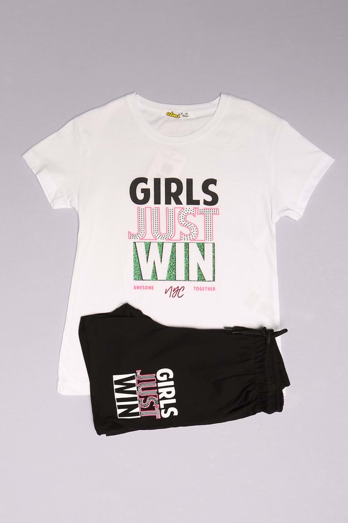 8-12 Yaş Çocuk Takım Beyaz - 723249.1576. resmi