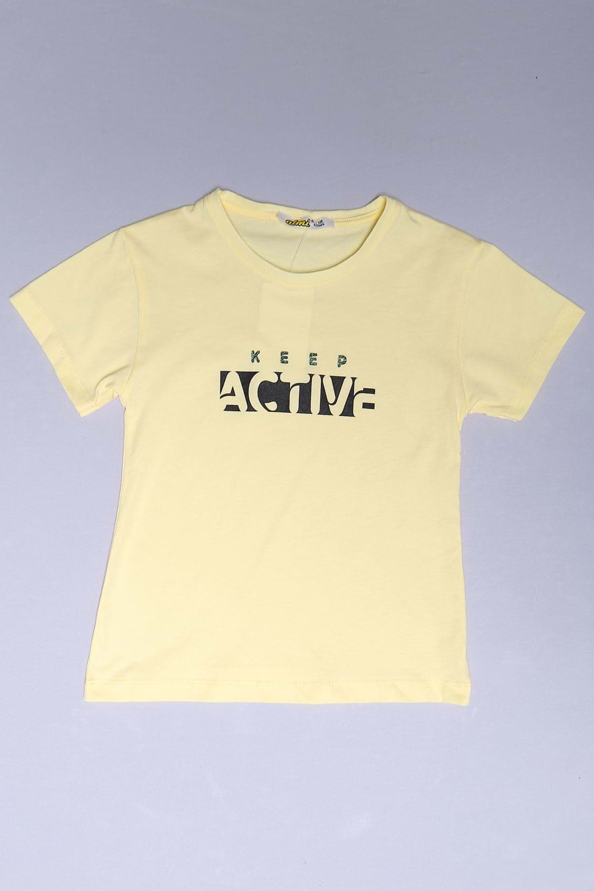 8-12 Yaş Çocuk Takım Sarı - 723248.1576. resmi