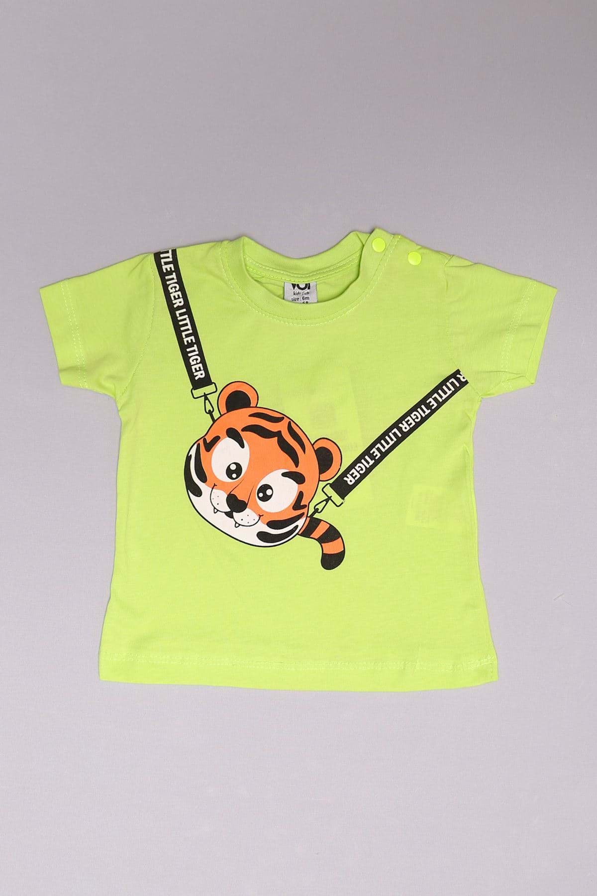 6-18 Ay Baskılı Bebek Takım Fıstık - 152455.1803. resmi