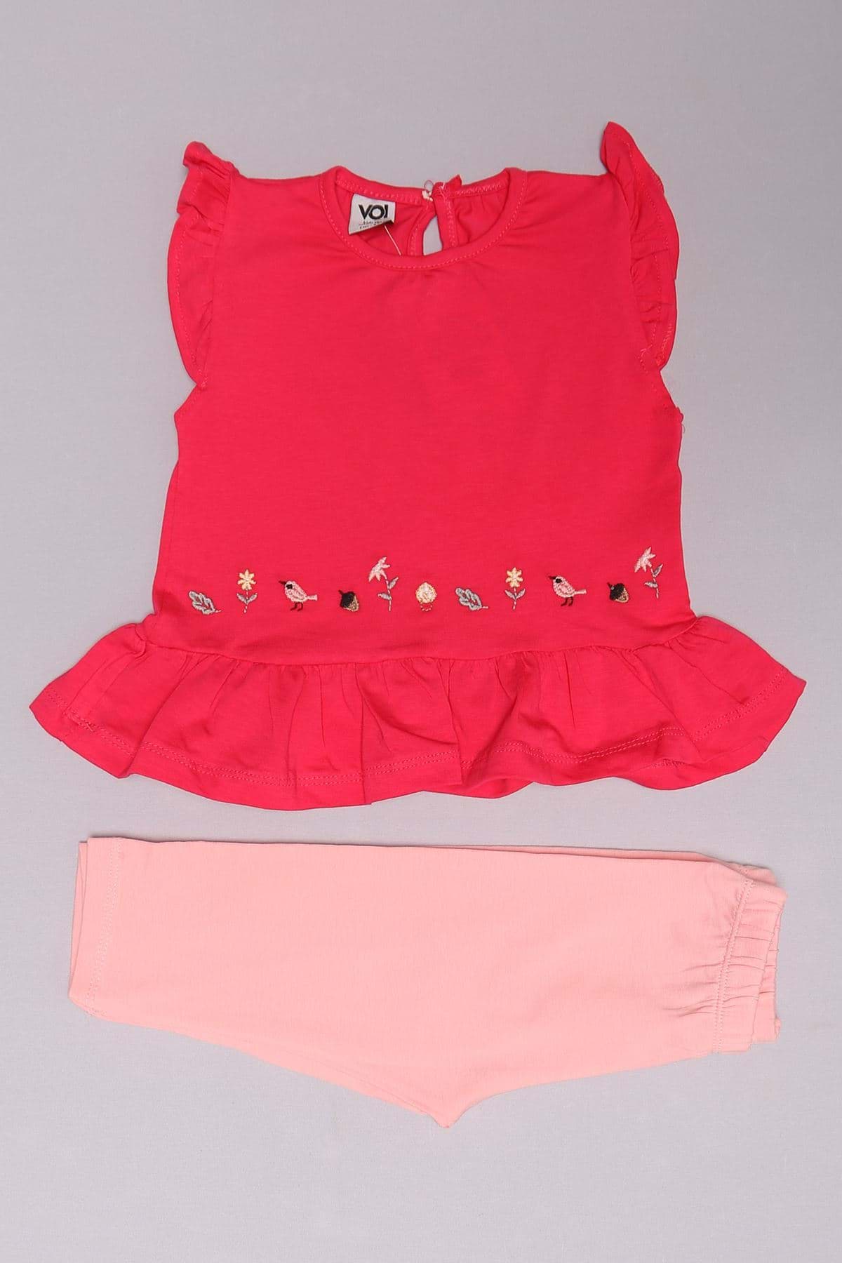 6-18 Ay Bebek Takım Fuşya - 152477.1803. resmi