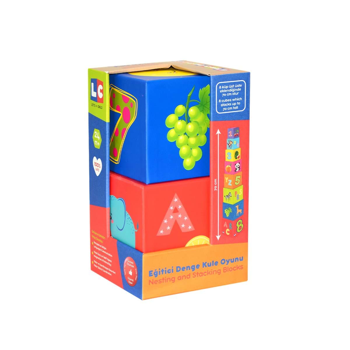 30628 Let&apos;s be Child - Eğitici Denge Kule Oyunu +24 ay resmi