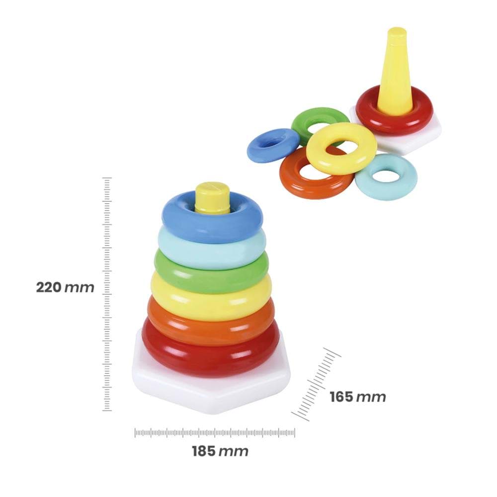 Zuzu Neşeli Halkalar Oyuncak Seti resmi