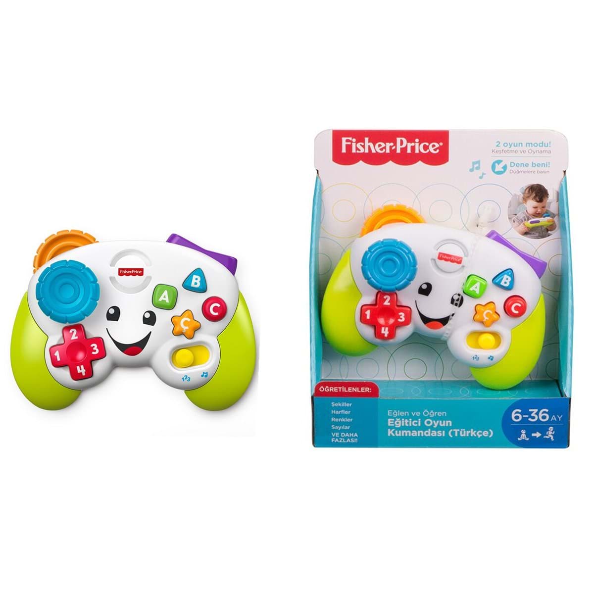 FWG23 Fisher-Price® Eğitici Oyun Kumandası / Türkçe / Eğlen ve Öğren resmi
