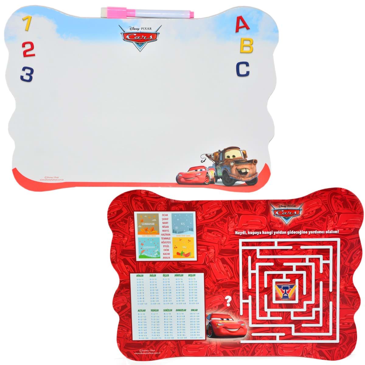 8101 CARS EVA YAZI TAHTASI resmi