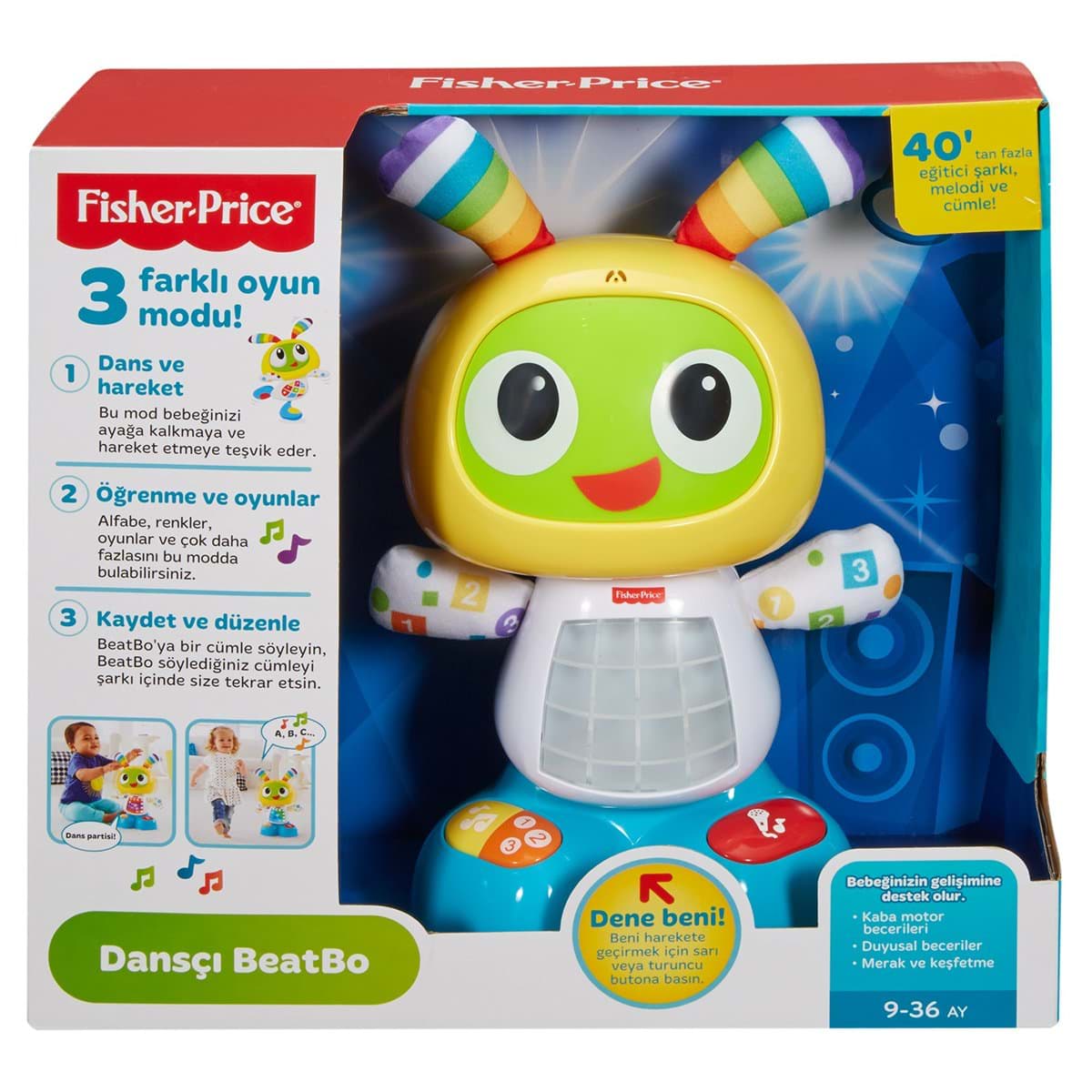 DLB20 Fisher-Price® Dansçı BeatBo Türkçe 1 - 30 Kasım Erkol Özel Kampanya Fiyatı resmi