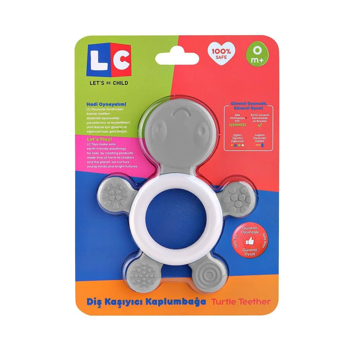 30772 Let&apos;s be Child - Diş Kaşıyıcı Kaplumbağa +0 ay resmi