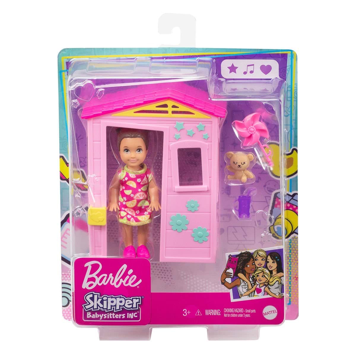FXG94 Barbie Bebek Bakıcısı Temalı Oyun Setleri resmi