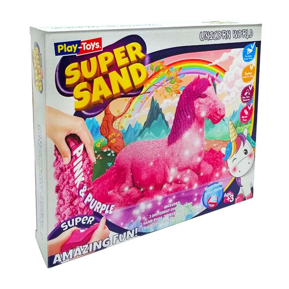 PlayToys Unicorn Dünyası Oyun Kumu Super Sand resmi