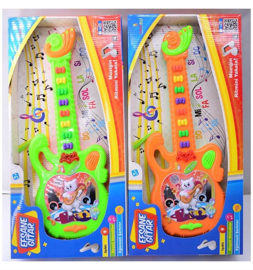 Oyuncak Pilli Müzikli Efsane Oyuncak Gitar resmi