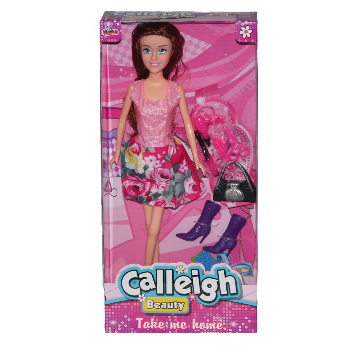 WG-66407 Aksesuarlı Calleigh Bebek -Vardem resmi