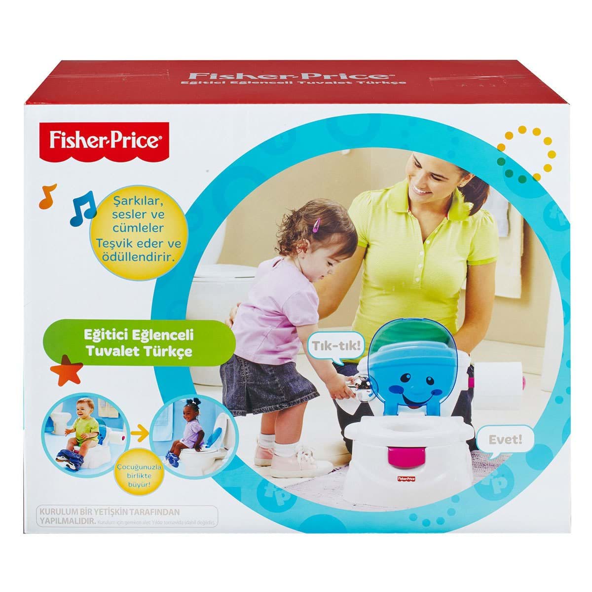 BMD23 Fisher-Price® Eğitici Eğlenceli Tuvalet resmi