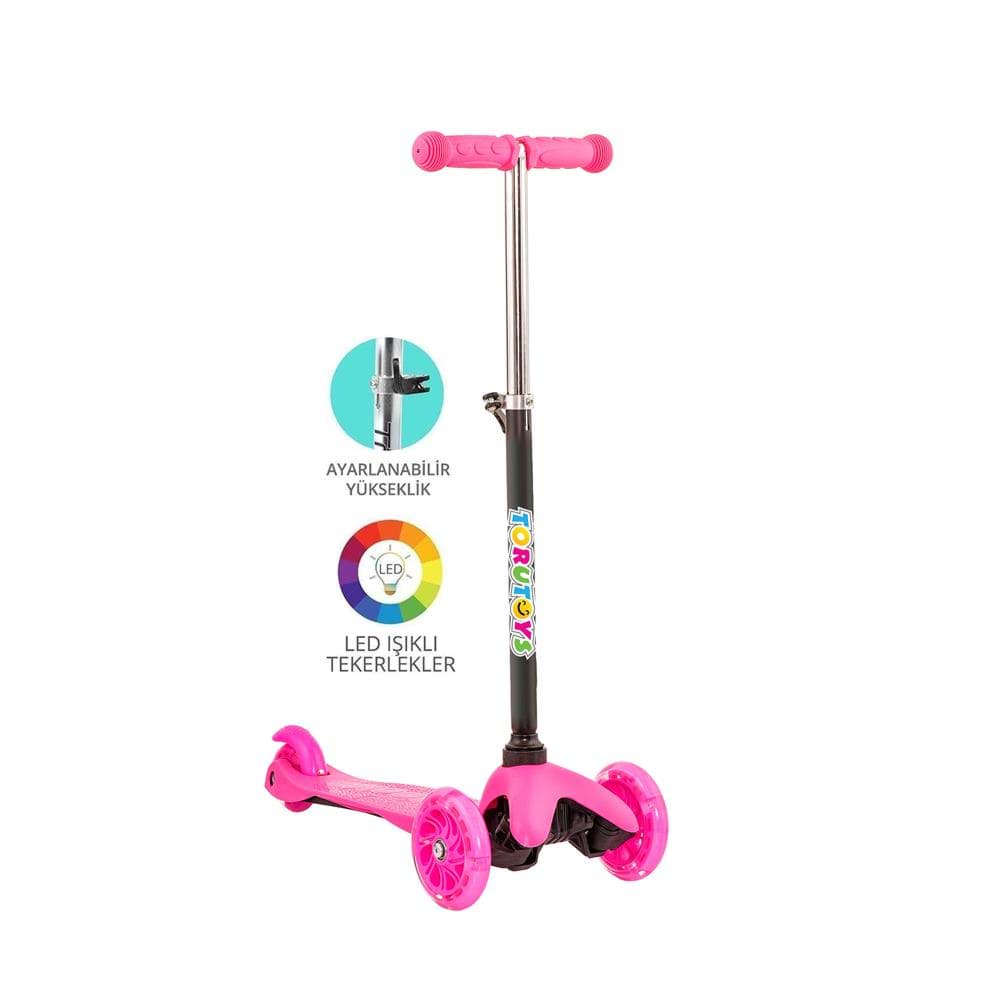 Torutoys Twist Işıklı Scooter Pembe resmi