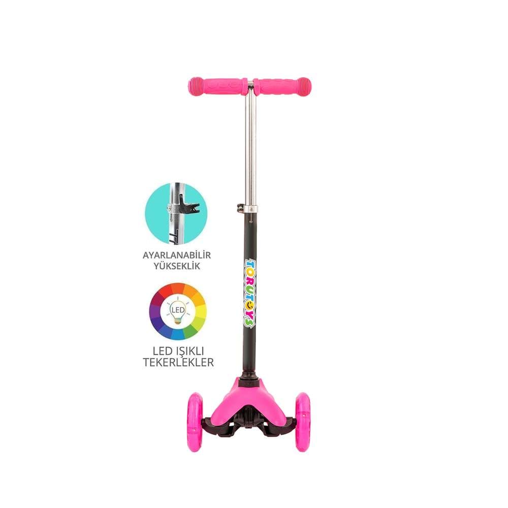 Torutoys Twist Işıklı Scooter Pembe resmi