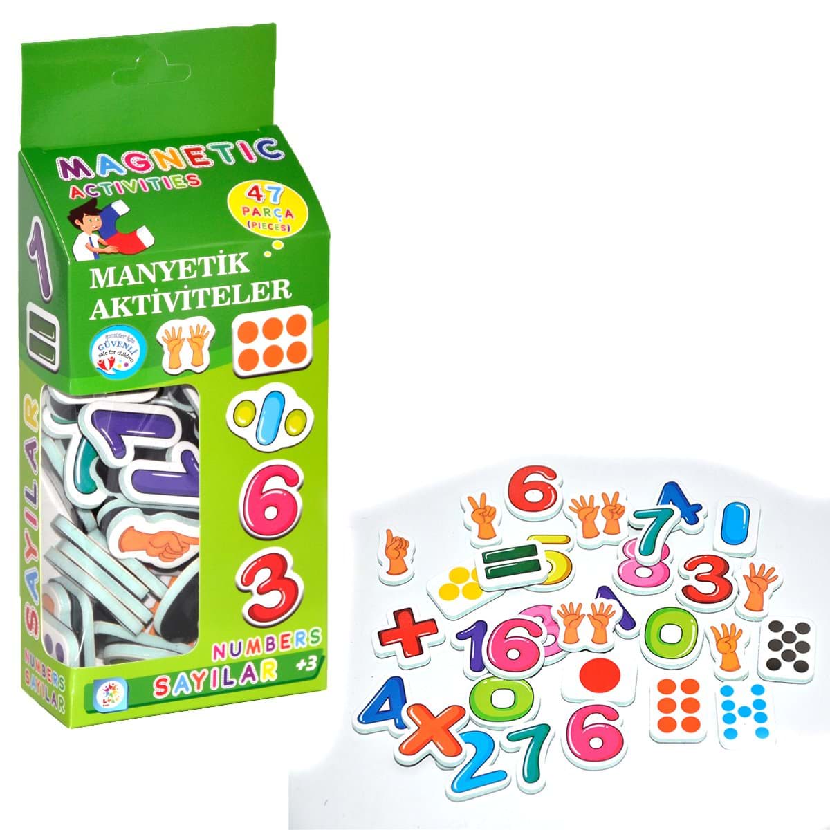 LC7155 Laço, Manyetik Aktiviteler - Sayılar / +3 yaş resmi