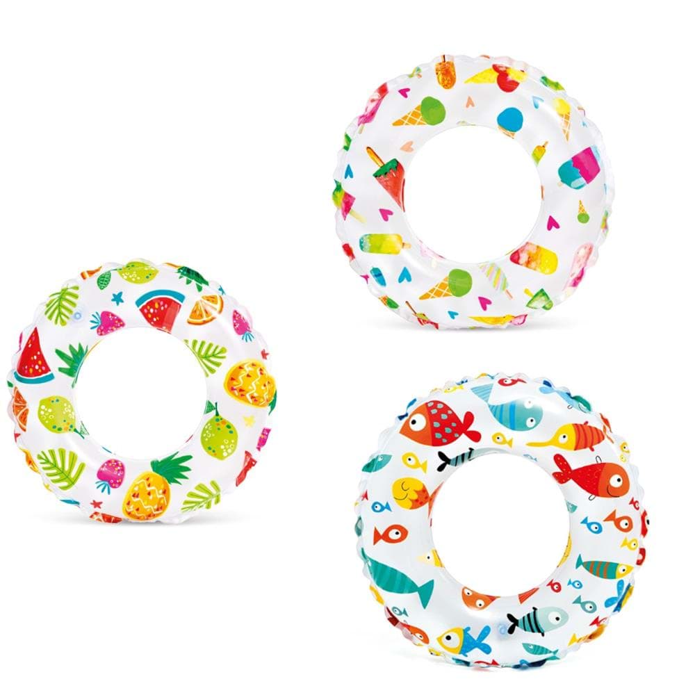 Intex Baskılı Simit 61 cm (6-10 Yaş) 1 Adet Fiyatıdır resmi