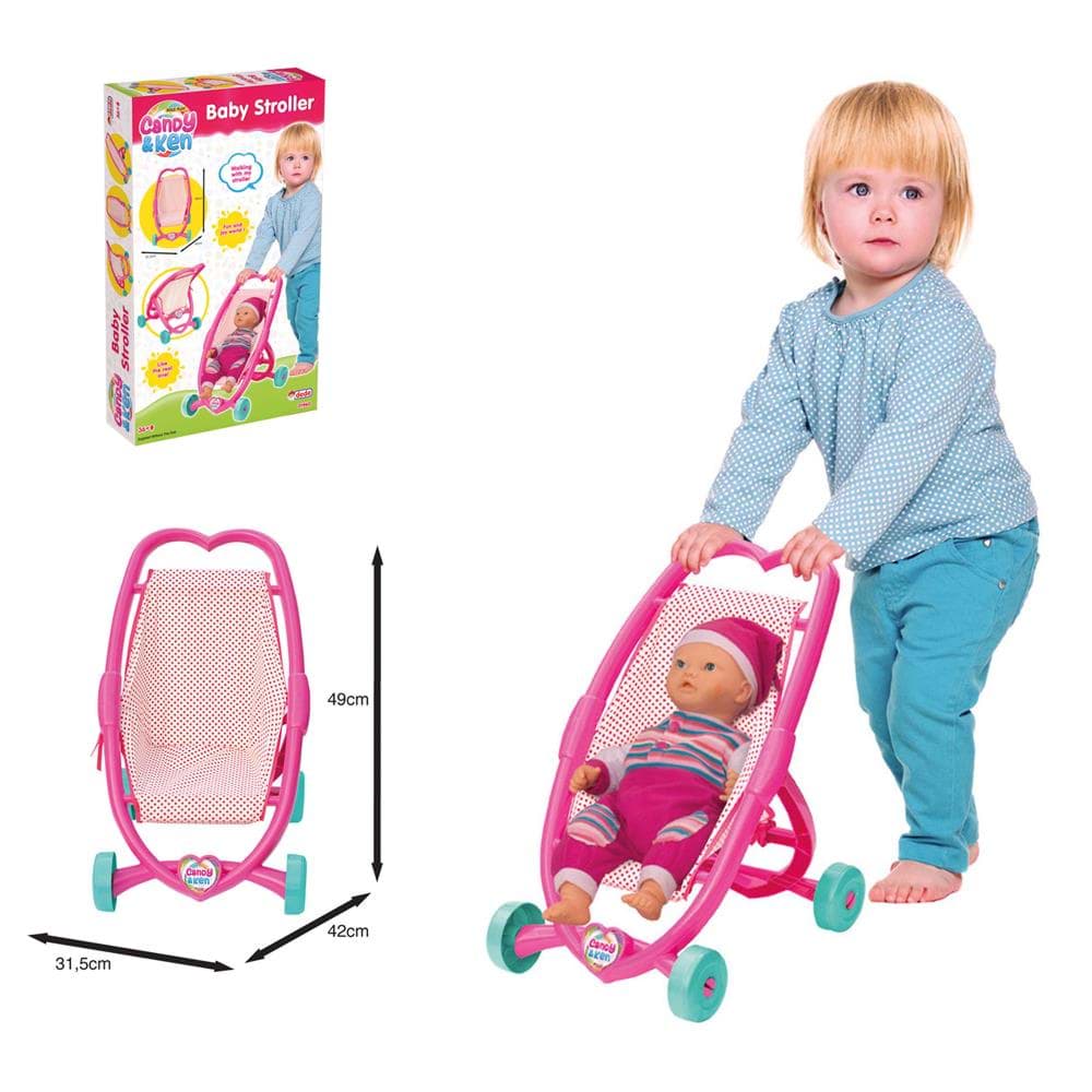 Candy &amp; Ken Kutulu Kalpli Oyuncak Puset resmi