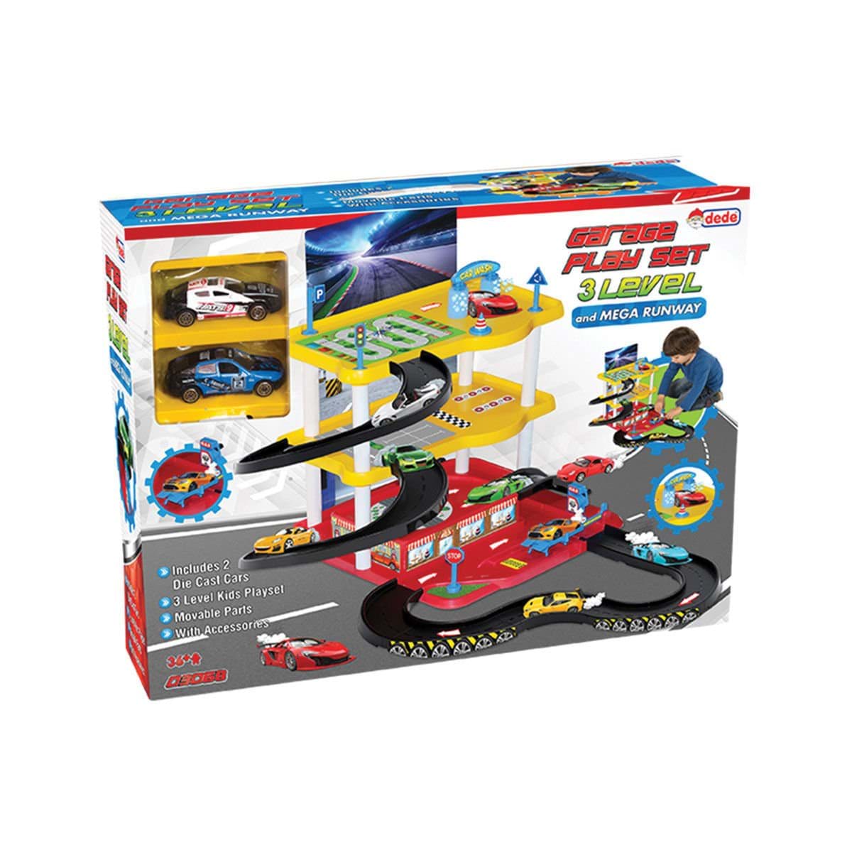 03068 3 Katlı Garaj Oyun Seti -Dede resmi