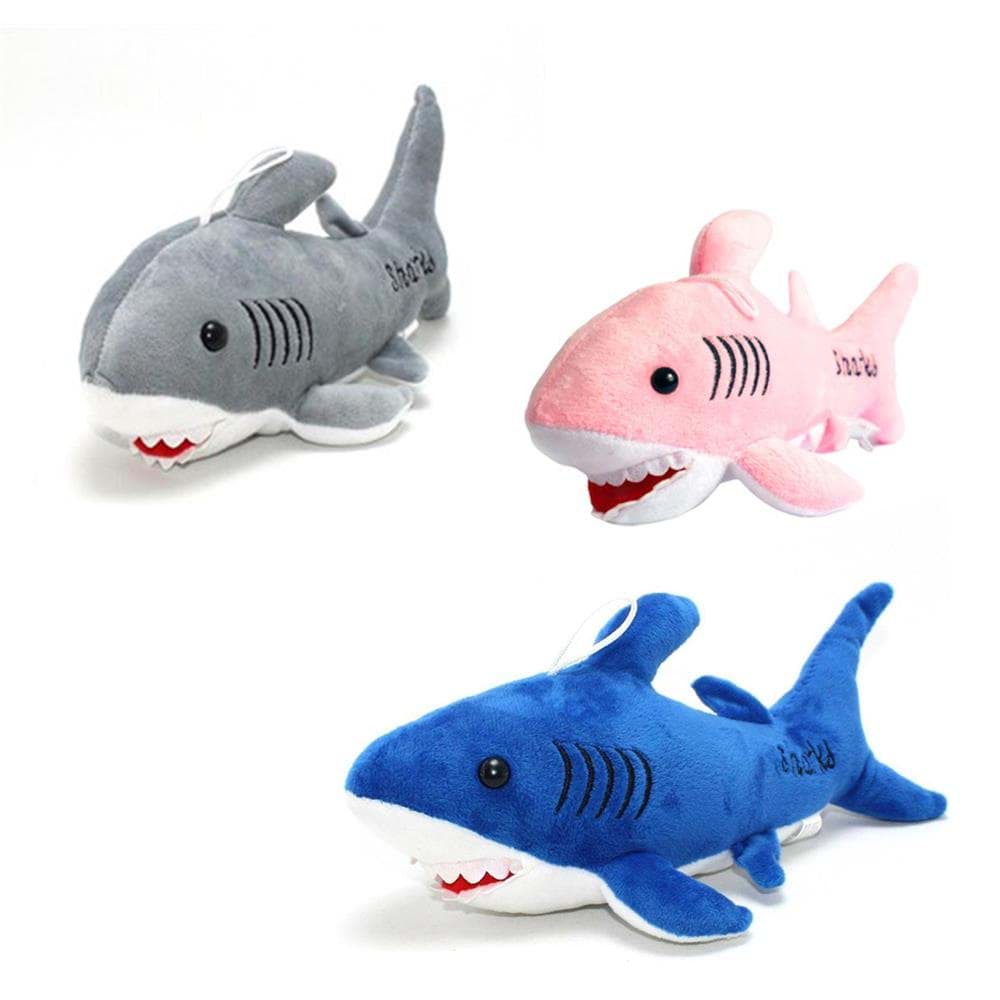 Baby Shark Şarkılı Köpek Balığı Peluş Oyuncak 28 cm resmi