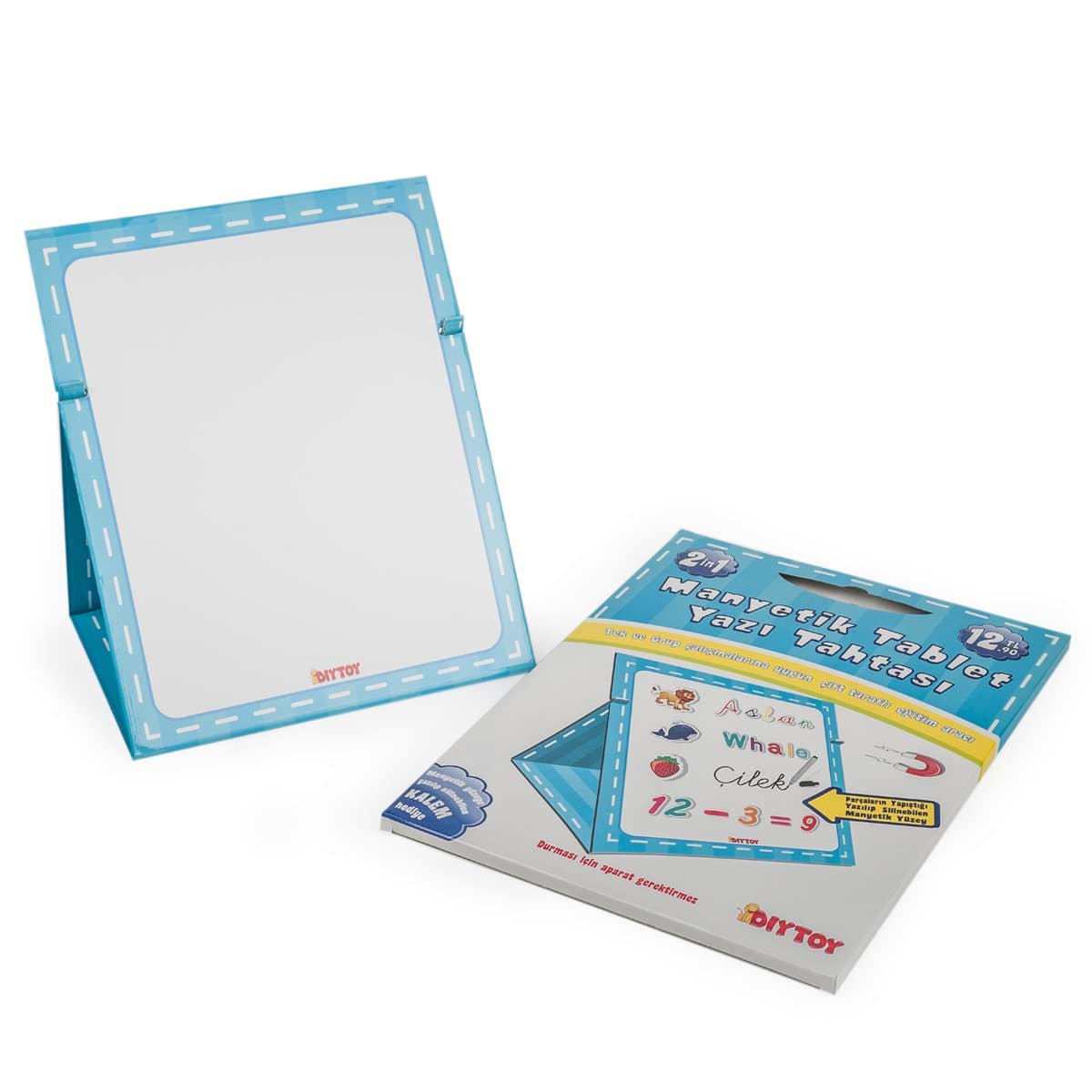 0585 MANYETİK TABLET YAZI TAHTASI MAVİ resmi