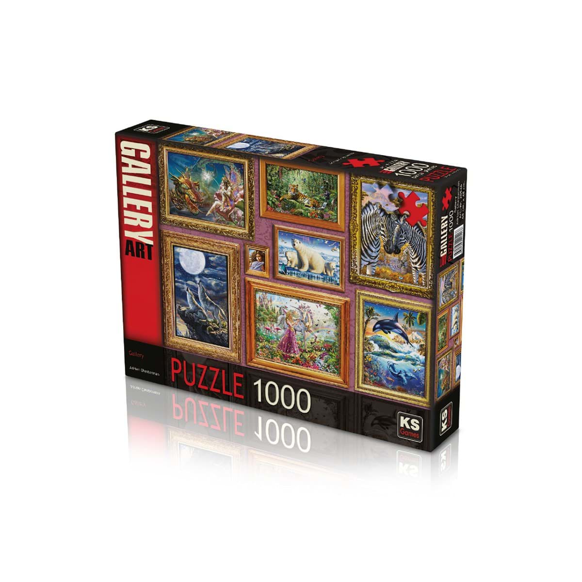 20546 Gallery 1000 Parça Puzzle -KS Puzzle resmi