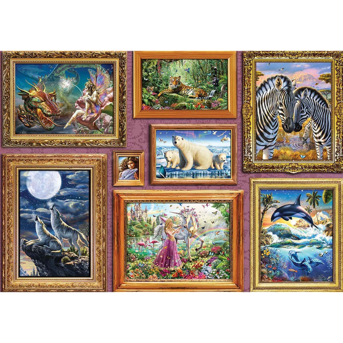 20546 Gallery 1000 Parça Puzzle -KS Puzzle resmi
