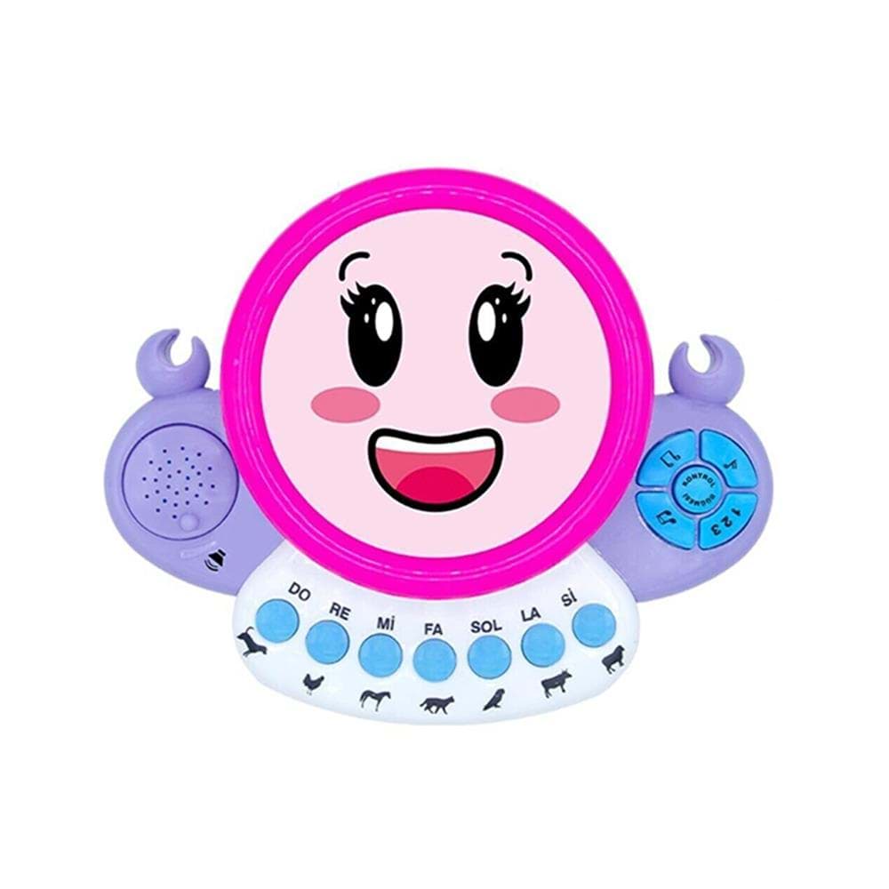 Neşeli Yengeç Davul Işıklı ve Müzikli resmi