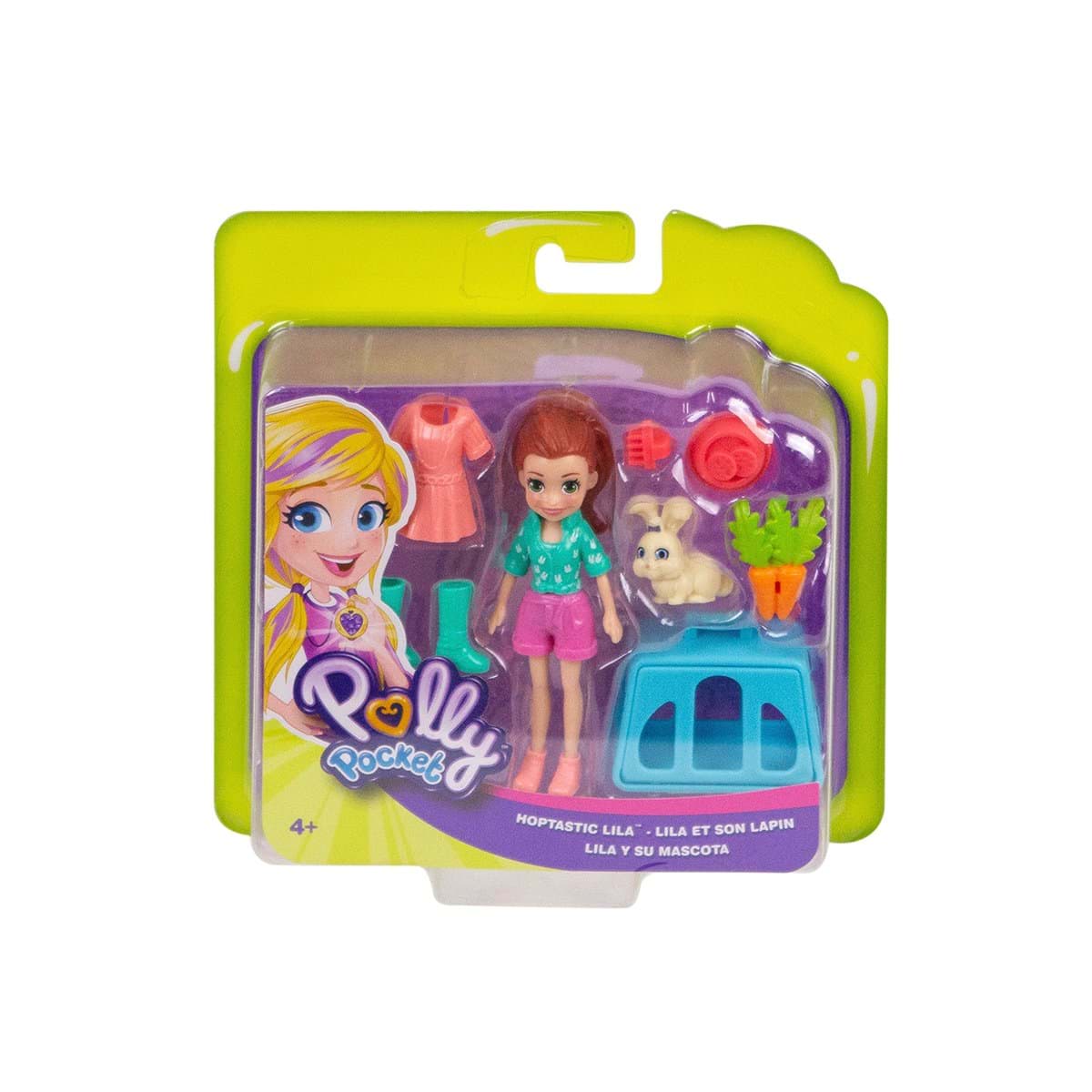 GDM11 Polly Pocket ve Hayvan Dostu Oyun Seti / +4 yaş resmi