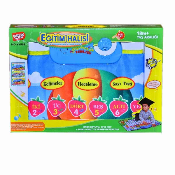 569-570-622241 ABC Eğitici Halı +18 ay resmi