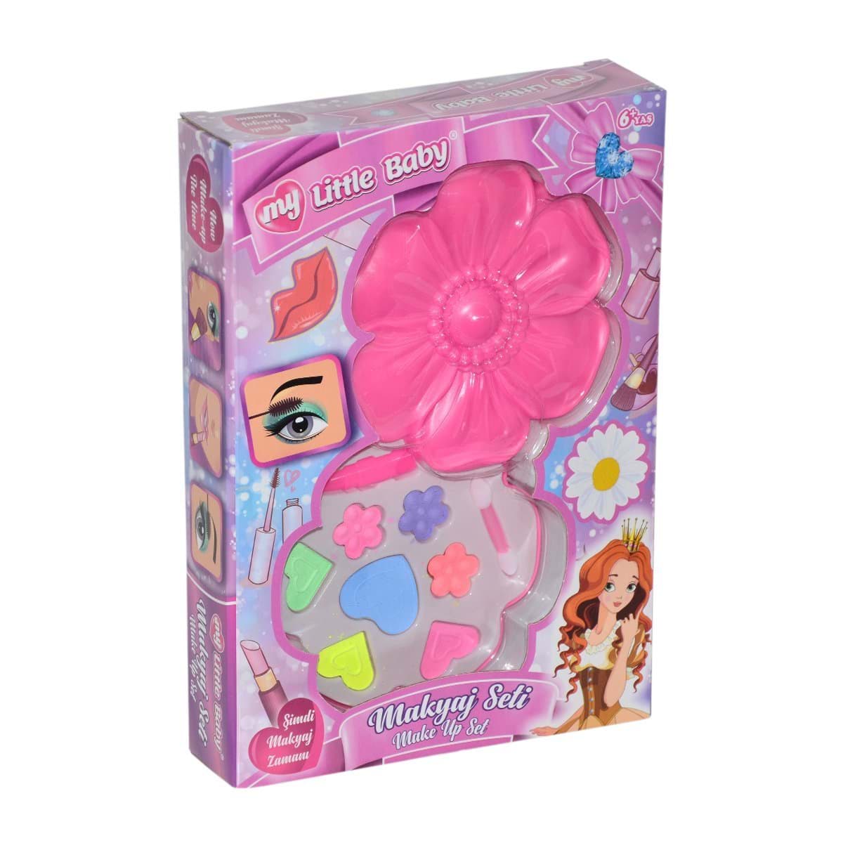 LMN074 PAPATYA KUTULU TEKLİ MAKYAJ SETİ resmi