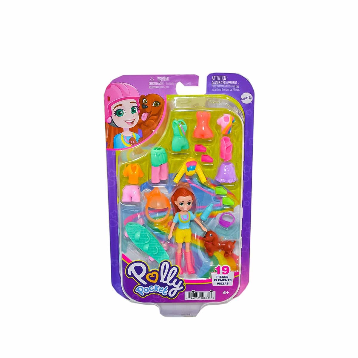 HKV88 Polly Pocket Farklı Kombin Eğlencesi Oyun Setleri resmi