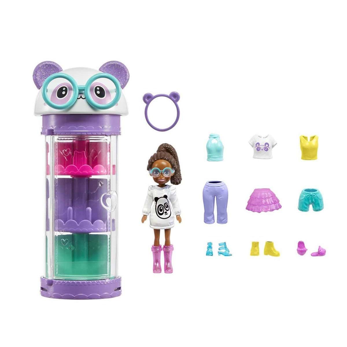 HKW04 Polly Pocket Moda Eğlencesi Oyun Setleri-Mattel resmi